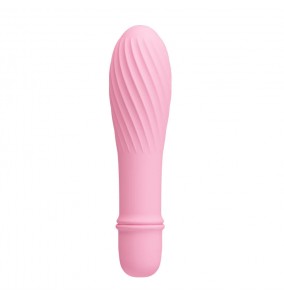 PRETTY LOVE - Screw Thread Vibrator Stick (Battery - Pink)